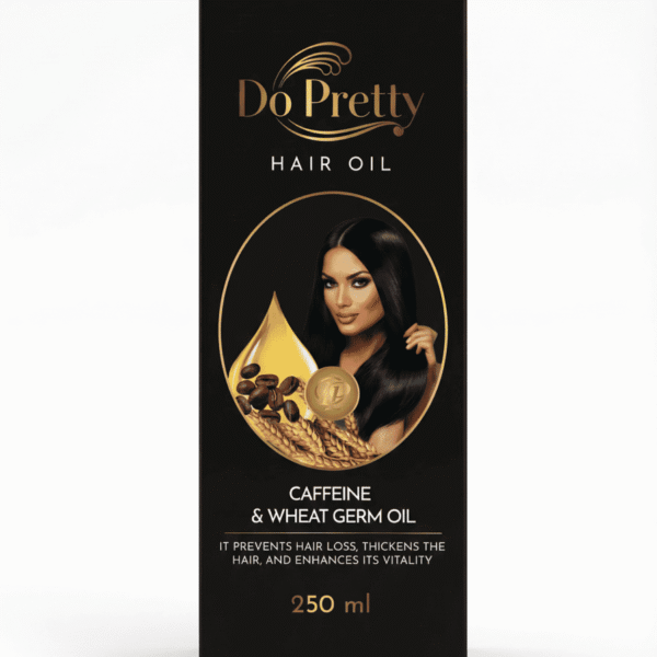 Do Pretty Hair Oil - Caffeine & Wheat Germ Oil
