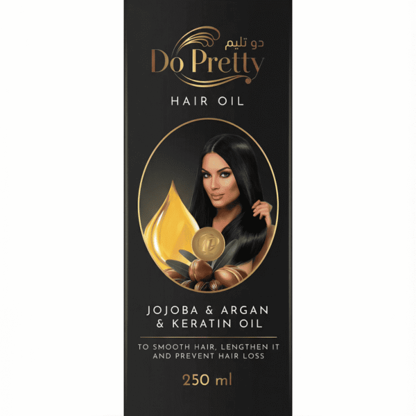 Do Pretty Hair Oil - Jojoba & Argan & Keratin Oil